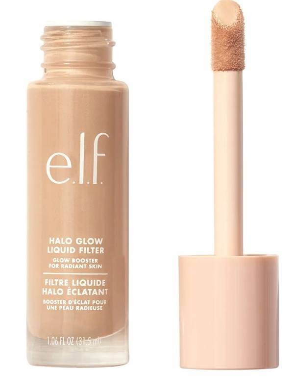 lot 59772 image: e.l.f. Halo Glow Liquid Filter, Hydrating Complexion Boost, shade 5 mediumtan - Retail $15