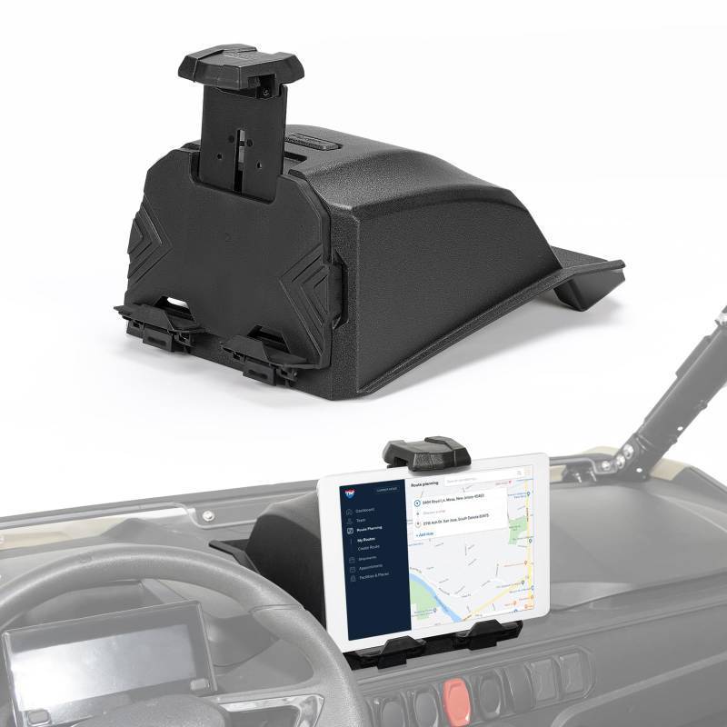lot 29548 image: Tablet Mount Storage Box Electric Device GPS Mount - Retail $80
