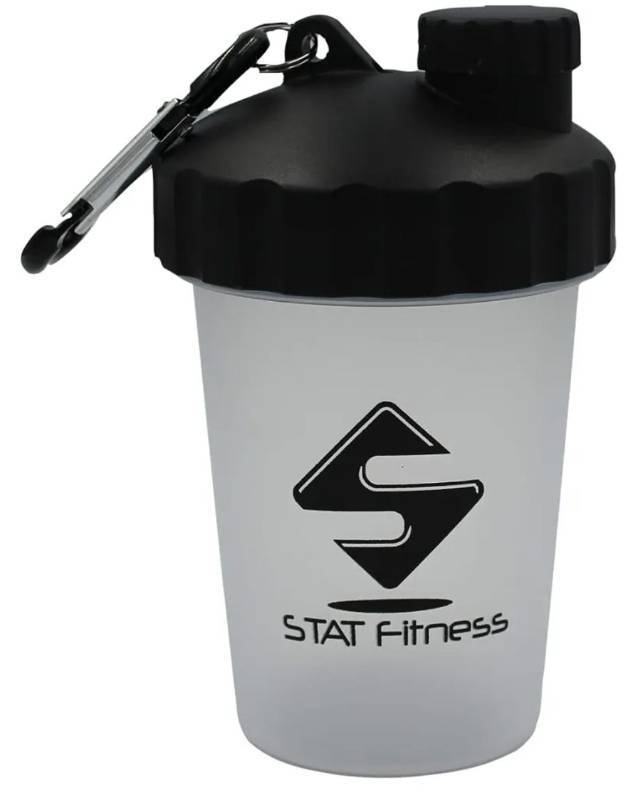 lot 29549 image: Mini Shot (3 Pack) Pre Workout Protein Powder Container - Supplement Funnel with Keychain - Travel Container for Gym - Water Bottle Funnel - BPA Free - Retail $17