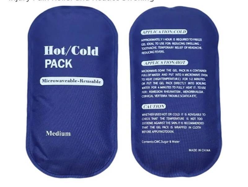 lot 29565 image: 2pcs Ice Bags, Reusable Ice Cold Pack, First Aid Ice Packs, Outdoor Cold Hot Ice Packs, Instant Cold Pack for Sports Injury Pain Relief and Reduce Swelling - Retail $17