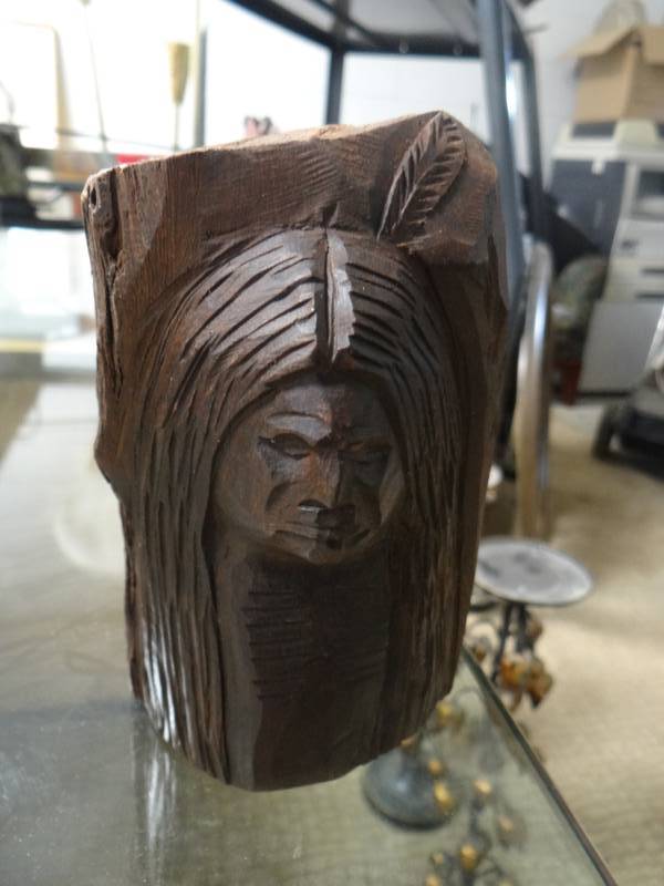 lot 8684 image: Ironwood Indian Head- 6 tall