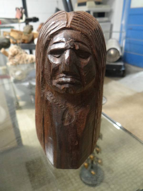 lot 8688 image: Ironwood Indian Head- 6 tall