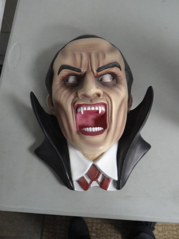 lot 8704 image: Dracula wall mount- New