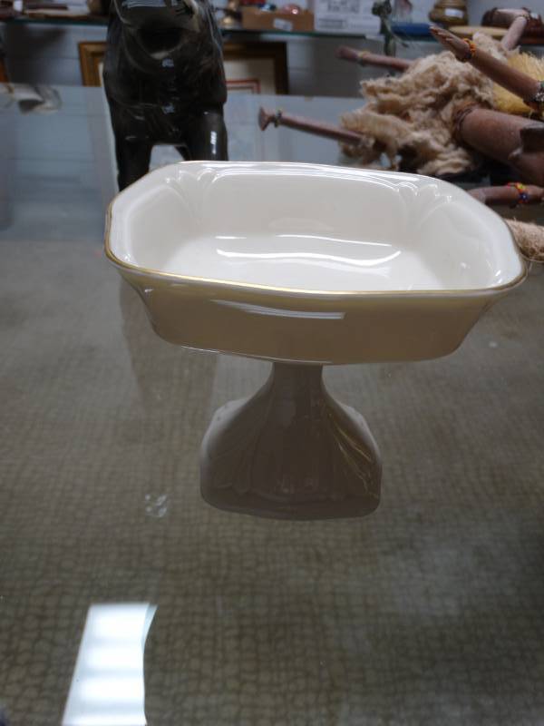 lot 8771 image: Lenox candy dish
