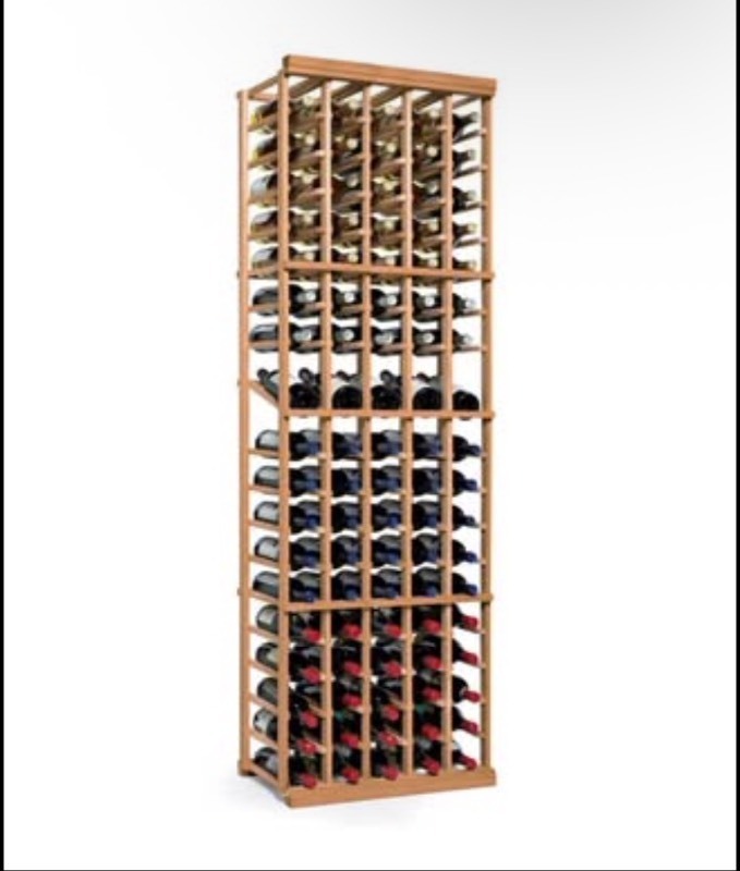 lot 7 image: NFINITY Full-Height 5-Column with Display- Natural-Unlacquered New in Box