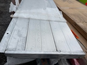 lot 59 image: Aluminum Rack Piece - 24 x 5 - Aluminum Stock