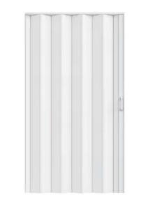lot 15 image: 42 in. x 80 in. Light Gray Oak Finished PVC Interior Folding Accordion Door with Hardware Kit