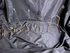 lot 4025 image: Wire Jewelry Stands 10 Piece Lot