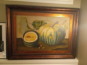 lot 915 image: Framed Wall Decor.  36 x 46