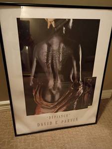 lot 916 image: Framed Wall Decor.  24 x 18