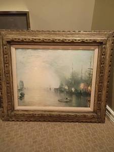 lot 917 image: Framed Wall Decor   24 x 28