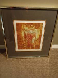 lot 918 image: Framed pencil signed print by Shirley Eisman titled The Knight 64175.&nbsp 25 x 27