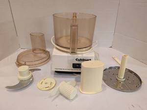 lot 1113 image: Cuisinart Food Processor with Accessories