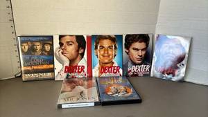lot 1321 image: DVD Lot of Movies Cold Mountain Dexter Seasons Mr Jones Flying Deuces