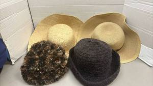 lot 1478 image: Four Womens hats