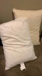 lot 1502 image: Standard size bed pillows