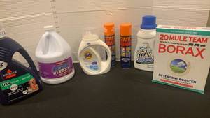 lot 1610 image: Cleaning products-some may have little contents