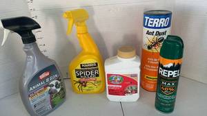 lot 3027 image: Pest Control SuppliesHarris Spider Killer Ortho Animal Repellent