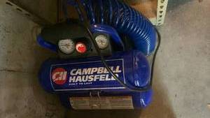 lot 3047 image: Campbell Hausfeld Built to Last Air Compressor 1000