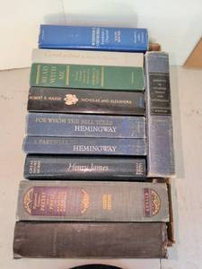 lot 3308 image: Lot of Books Hemingway James Massie Slaughter Whitton