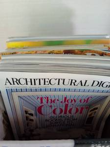 lot 3310 image: Architectural Digest Good Housekeeping Magazine Lot