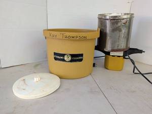lot 3327 image: Vintage sterling ice cream maker