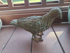 lot 4102 image: Iron bird decor, 6.5x10.5