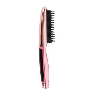 lot 505 image: CALISTA Triangl Pro Detailer Brush, Straighten & De-Frizz - Blue