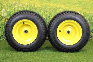 lot 1009 image: Antego 16x6.50-8 Tire & Wheel Assembly, Replaces John Deere GY20563, 1 Pack