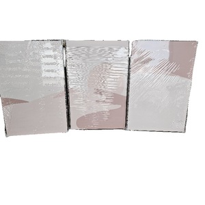 lot 1033 image: Large Framed Neutral Abstract Desert Wall Art for Living Room, 24x36 Inch  Canvas prints, Modern, Landscape picture, 3 piece, Minimalist artwork, Sunset painting, Ready to hang, Wall decor for bedroom