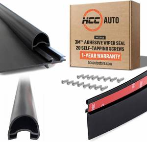 lot 2276 image: $110 Combo RV Slide Out Black Rubbers  018-312-EKD & 018-341 EK  1 x 1516 x 35 D-Seal Wiper & 12 x 2.75 x 35 Seal Base  Works with Keystone, Forest River (018-312-EKD  018-341 EK)