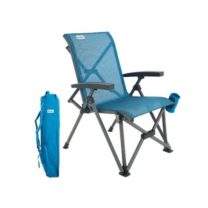 lot 2302 image: SUNNYFEEL Heavy-Duty Ergonomic High-Back Camping Chair with Armrests Teal