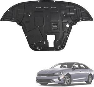lot 2311 image: $116 Engine Splash Shield Guard for KIA K5 2021-2025 2026 - Heavy-Duty PVC Skid Plate for Radiator, Engine & Transmission - Easy Installation, Extended Coverage, Maintenance Holes & Vent Design