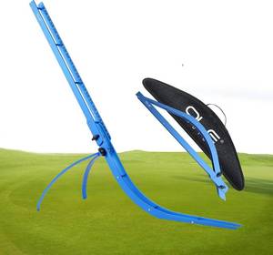 lot 3173 image: $136 Golf Green Reading Tool, Foldable Putting Trainer
