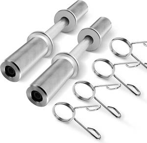 lot 3191 image: 1620 Olympic Dumbbell Handle, Loadable Dumbbells Bar for 2 plates