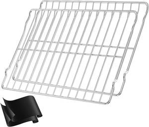 lot 3213 image: UPGRADE DG75-01001C Oven Rack Replacement For Samsung RangeStoveOven Racks-304 Stainless Steel Gas Stove Rack Shelf Flat, Gas Stove Parts NE63A6511SS NE63A6511SGAA NX58H9500 With Oven Liners