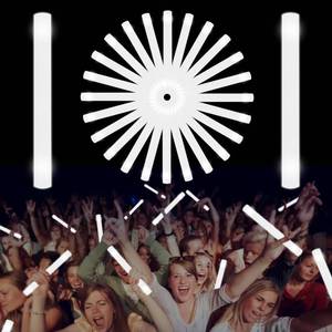 lot 3217 image: Glow Foam Wand, 36 Pcs White Giant LED Light Up Sticks 3 Modes Flashing Glowing Baton Wands Party Supplies for Wedding, Raves,Concert,Birthday,Christmas, Halloween,Sporting Events
