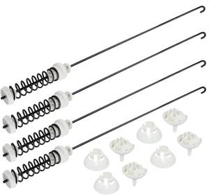lot 3238 image: 2026 Updated W10780048 ATW4675YQ1 WTW4800XQ4 RTW4640YQ1 W10257088 Washer Suspension Rod Kit by Blutoget-WTW4800XQ1 W10257087 Fit for Whirlpool WTW4800XQ2 May-tag Ken-more Admiral Amana Roper washer