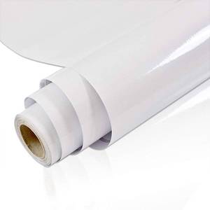 lot 5317 image: Yenhome Glossy White Adhesive Vinyl Cabinet Liner 24 x 118 Waterproof Self Adhesive Drawer and Shelf Liner for Kitchen Cabinets Removable Peel and Stick Wallpaper for Furniture Wardrobe Renew