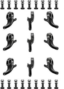 lot 5331 image: $160 Retail $169 King Replacement Full Set Carbide High Speed Cutting Teeth for PowerKing PK0803 Stump Grinder PK080308