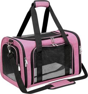 lot 5343 image: Soft-Sided CatDogPet Carrier, Collapsible Pets Travel Carriers