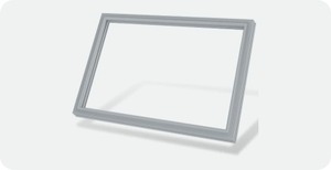 lot 5446 image: LXun Upgrade W10443320 W10571967 Freezer Door Gasket Replacement Part for Kenmore Kitchen Aid Maytag Whirlpool French Door Refrigerator Freezer Door Seal Replaces Part 12683820AP W10164042 W10199892