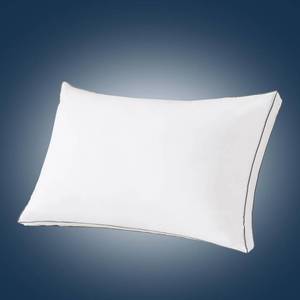 lot 5477 image: SHOUREN Goose Down Pillows Queen Set of 1, Pillow with Gusseted, 18  28