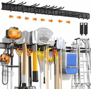 lot 5504 image: Housolution Garage Wall Organizer 64 Inch - 18Pack Carries 570 lbs