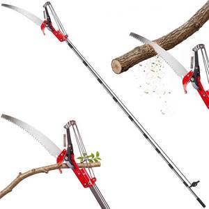 lot 5507 image: Suchtale 10FT Pole Saw for Tree Trimming, Manual Tree Pruner with Saw