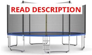 lot 5538 image: Trampoline Safety Replacement Net, Trampoline Guard Nets for 8FT, 10FT, 12FT, 14FT, 15FT, 16FTUsing Round F