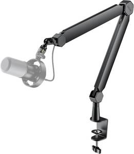 lot 5567 image: FIFINE BM66 Heavy Metal Microphone Boom Arm Stand for Podcast Recording