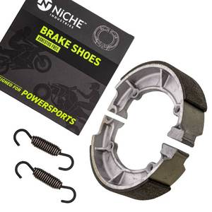 lot 44 image: Rear Brake Shoe For Kawasaki Vulcan, KZ, 42019-012 41048-1070 41048-1059 $24.95 Retail