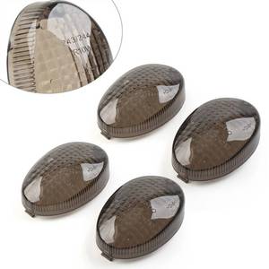 lot 64 image: Turn Signal Light Lens For KAWASAKI EX250R NINJA 250R KLX250 Smoke $14.99 Retail