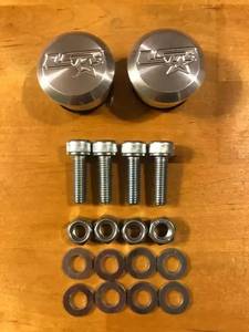 lot 99 image: New Lone Star Racing LSR Billet Front Bumper End Cap Kit Yamaha YXZ1000 YXZ1000R